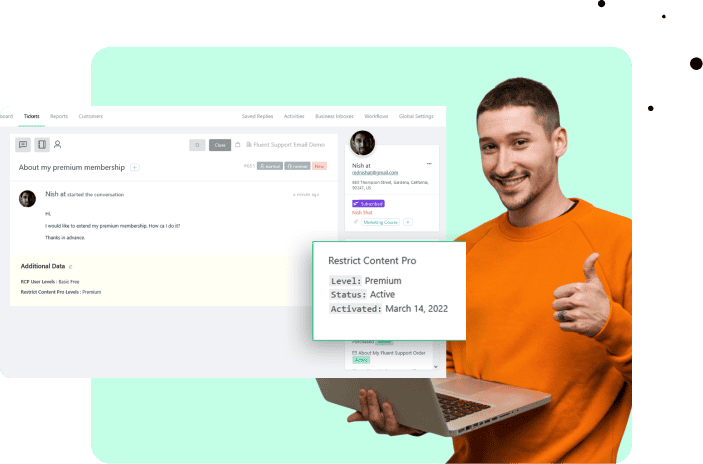 View All Purchases Restrict Content Pro Integration Fluent Support - Restrict Content Pro Custom Development