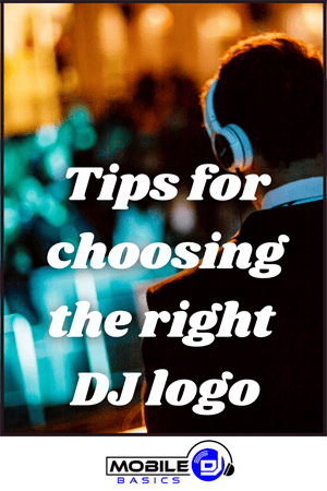 DJ logo selection tips.