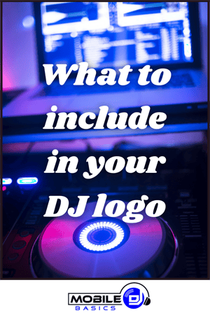 Create a DJ logo.