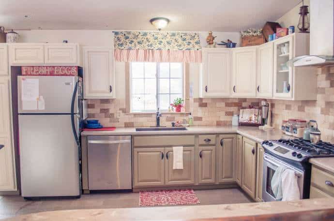 mobile home kitchen makeovers - Kitchen 4