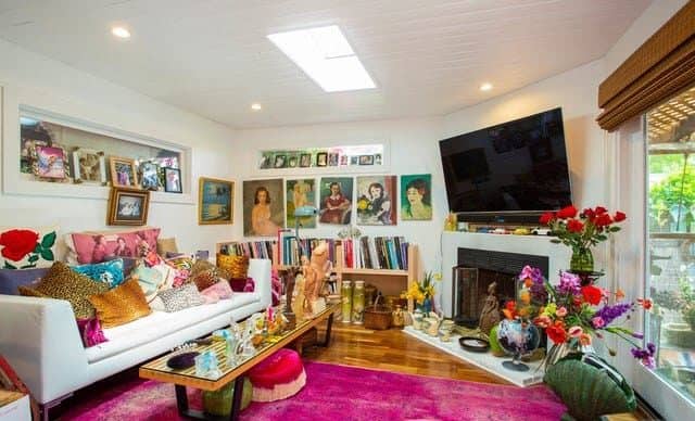 Betsy Johnsons Mobile Home Sitting Room