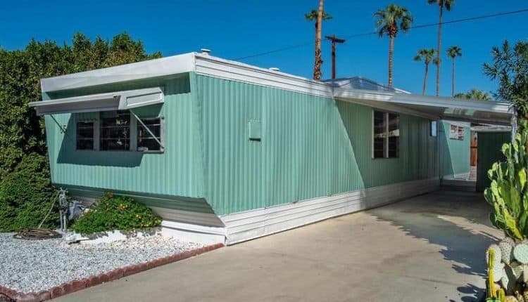 1962 Skyline is a Vintage Mobile Home Beauty - painted siding