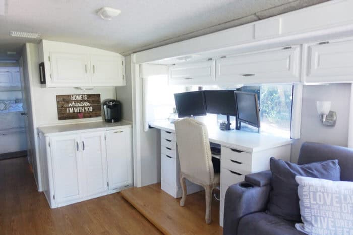 3 Cute Camper Decorating Ideas -rv desk