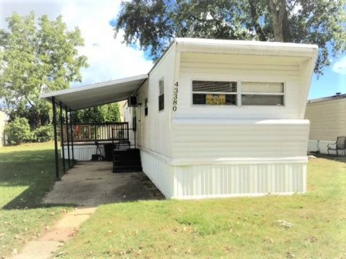 cheap mobile homes-michigan exterior