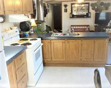 cheap mobile homes-wv kitchen living room