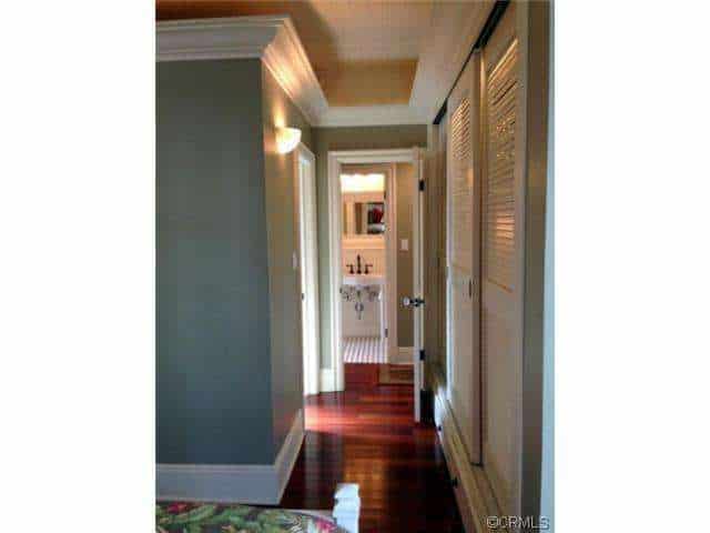 hallway of remodeled double wide