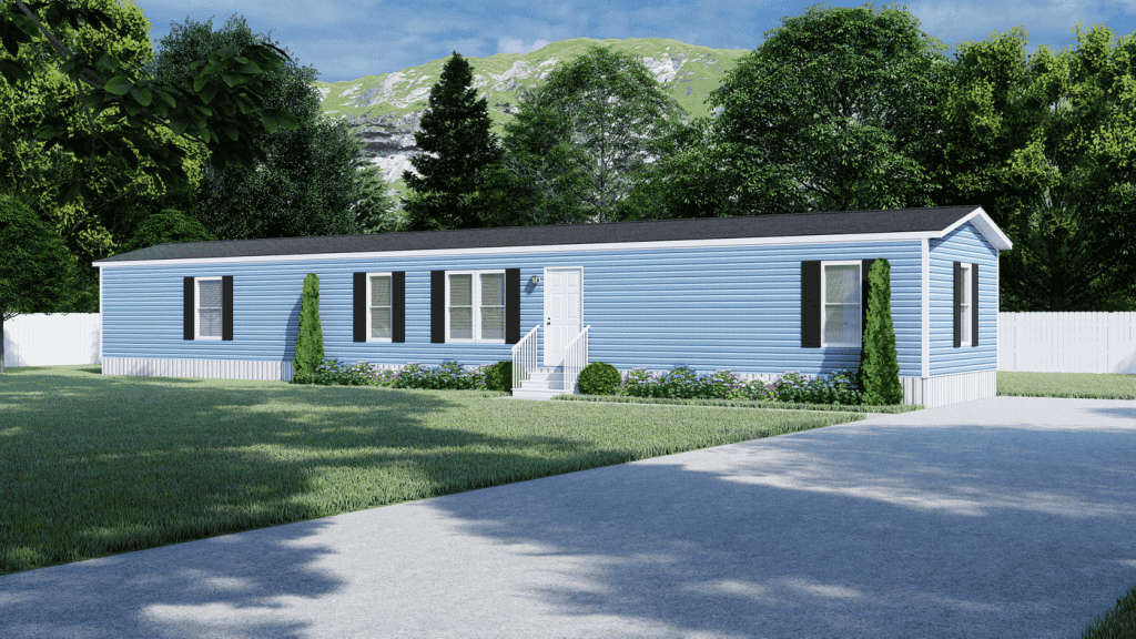 single wide home designs the cool breeze exterior
