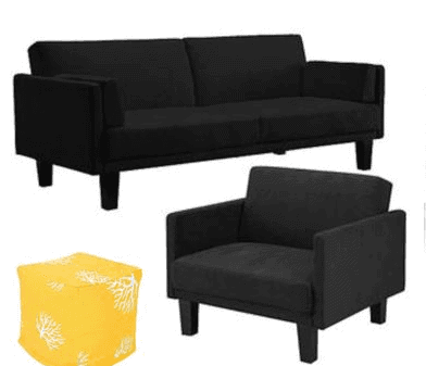 sofa and chair for living room makeover