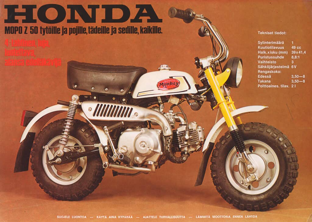 Honda Monkey mainos