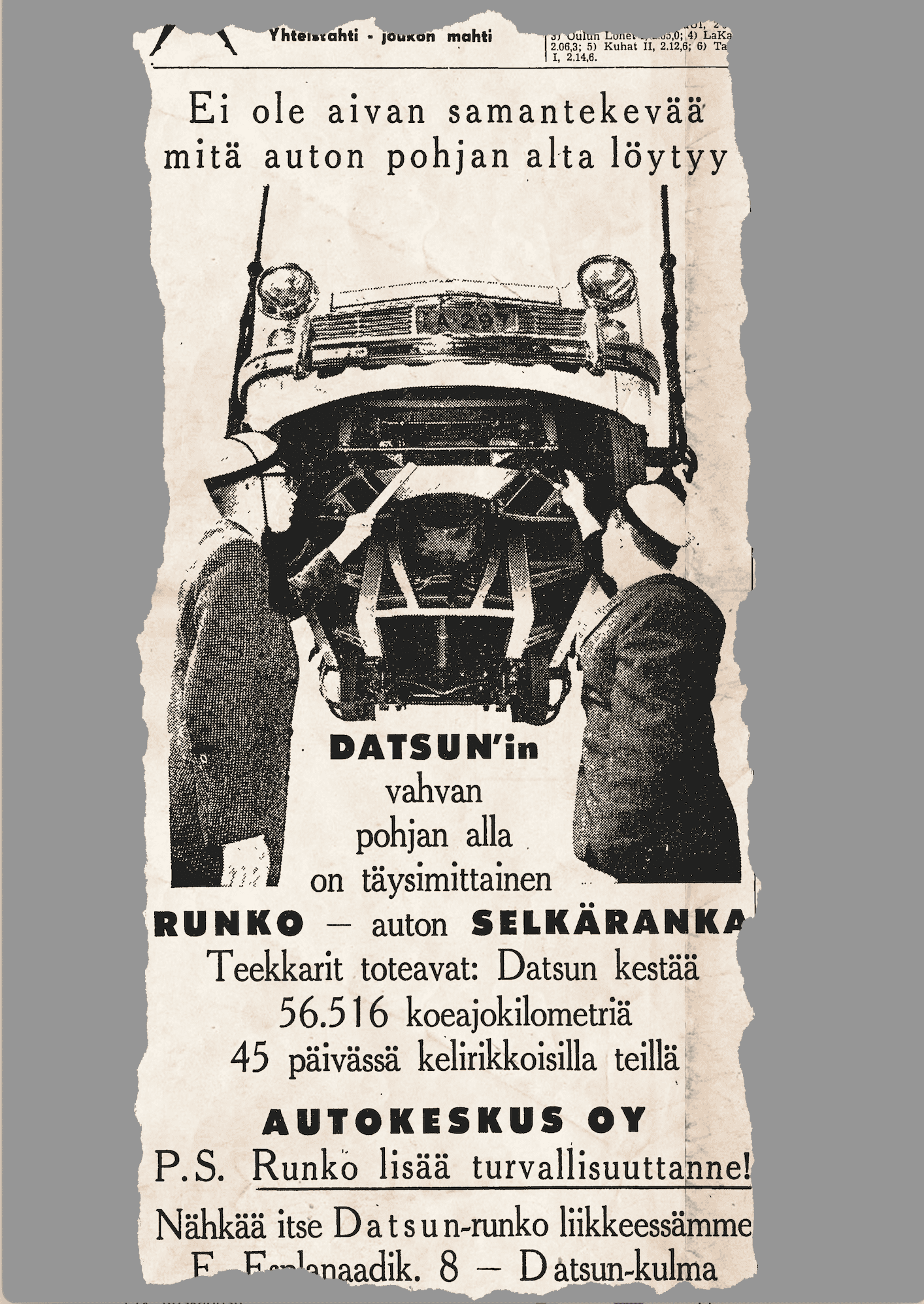 Mobilisti Datsun Bluebird 1200 1962