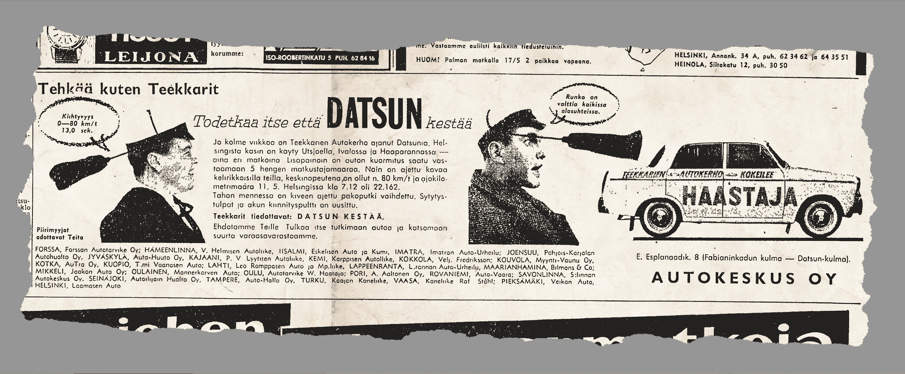 Mobilisti Datsun Bluebird 1200 1962
