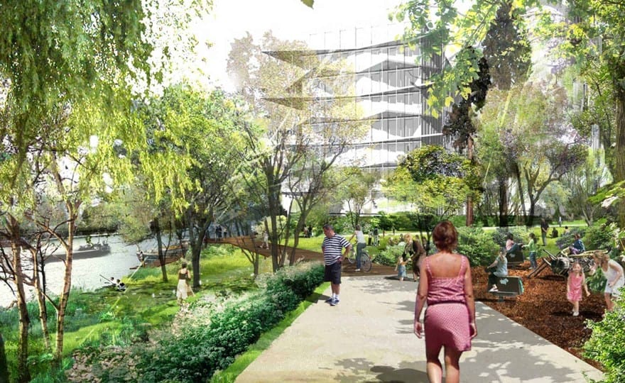 Ecoquartier fluvial – Site des entrepôts du Printemps - Mutabilis