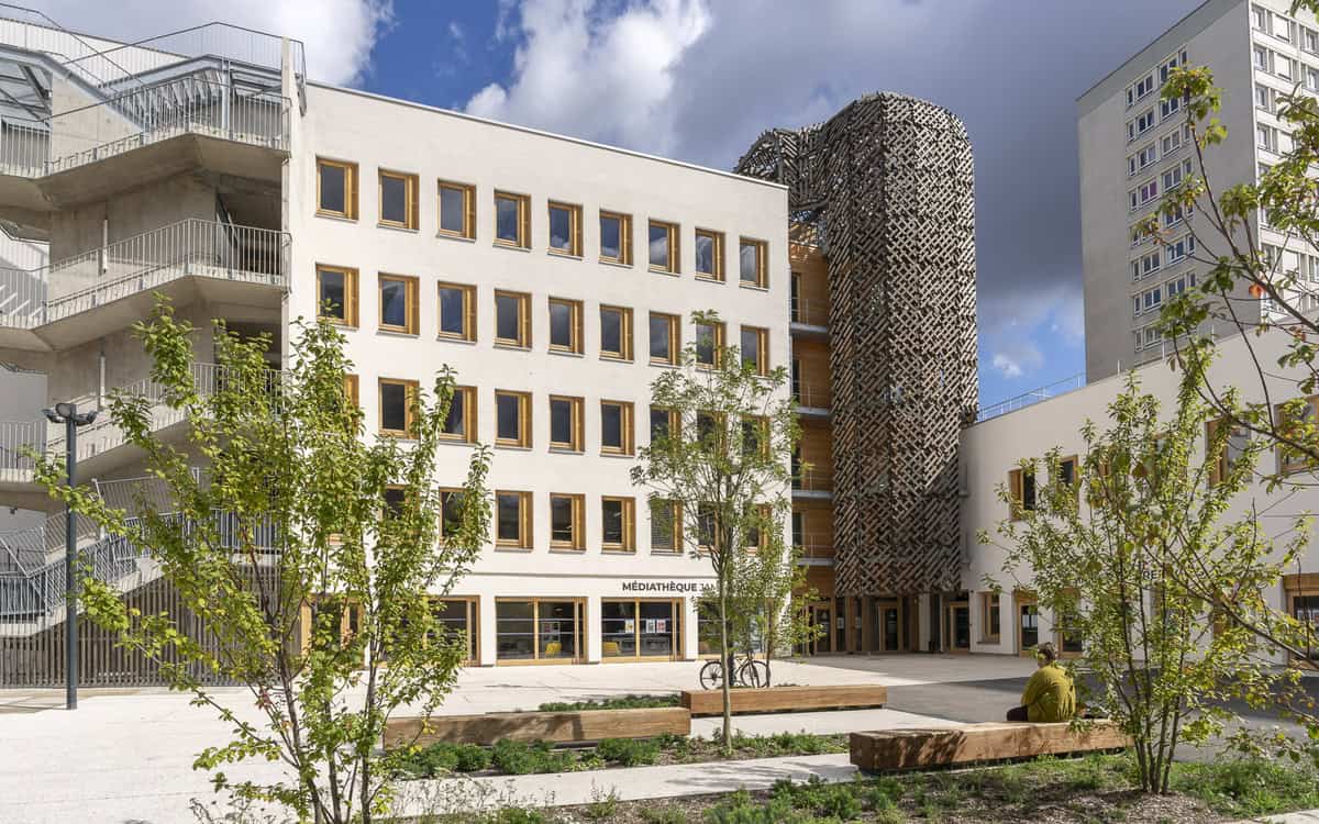 Médiathèque James Baldwin et Maison des Réfugiés - Mutabilis