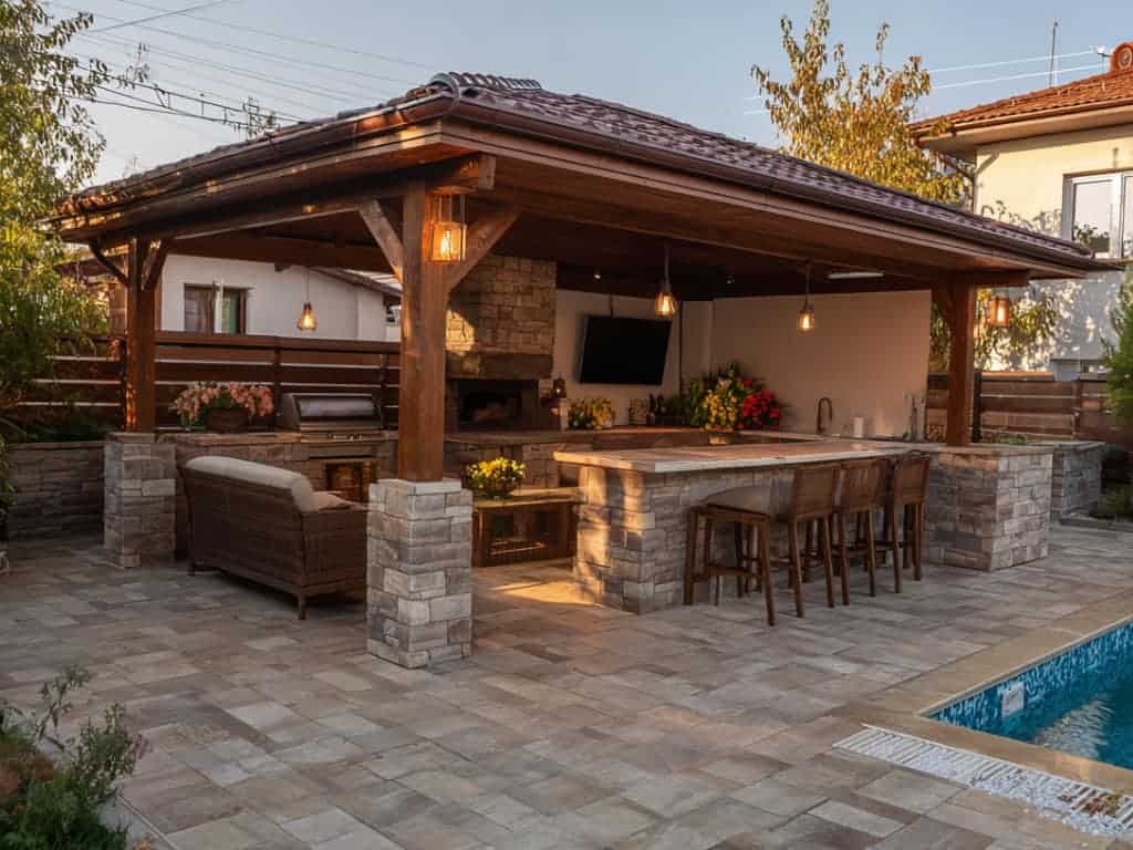 Outdoor Kitchens Gulf Breeze FL | Neway Pools, image size:1024x768