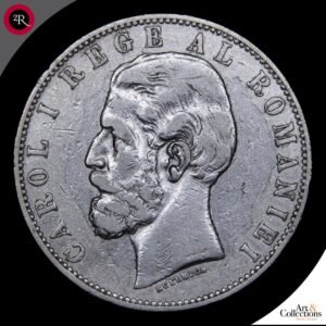 RUMANIA 5 LEV 1883 B