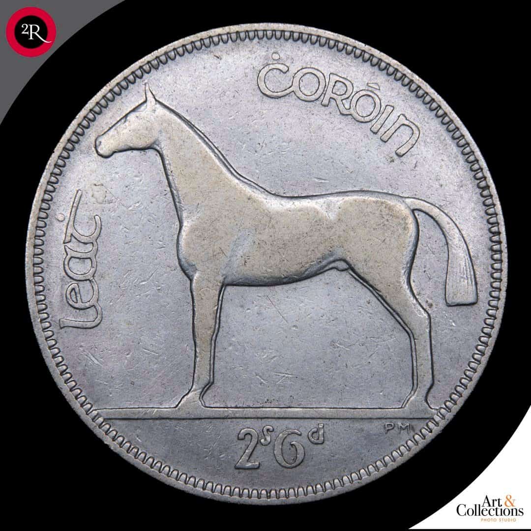 IRLANDA 1933 1/2 CORONA