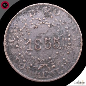 BUENOS AIRES 2 REALES 1855