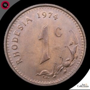 RHODESIA 1 CENTAVO 1974