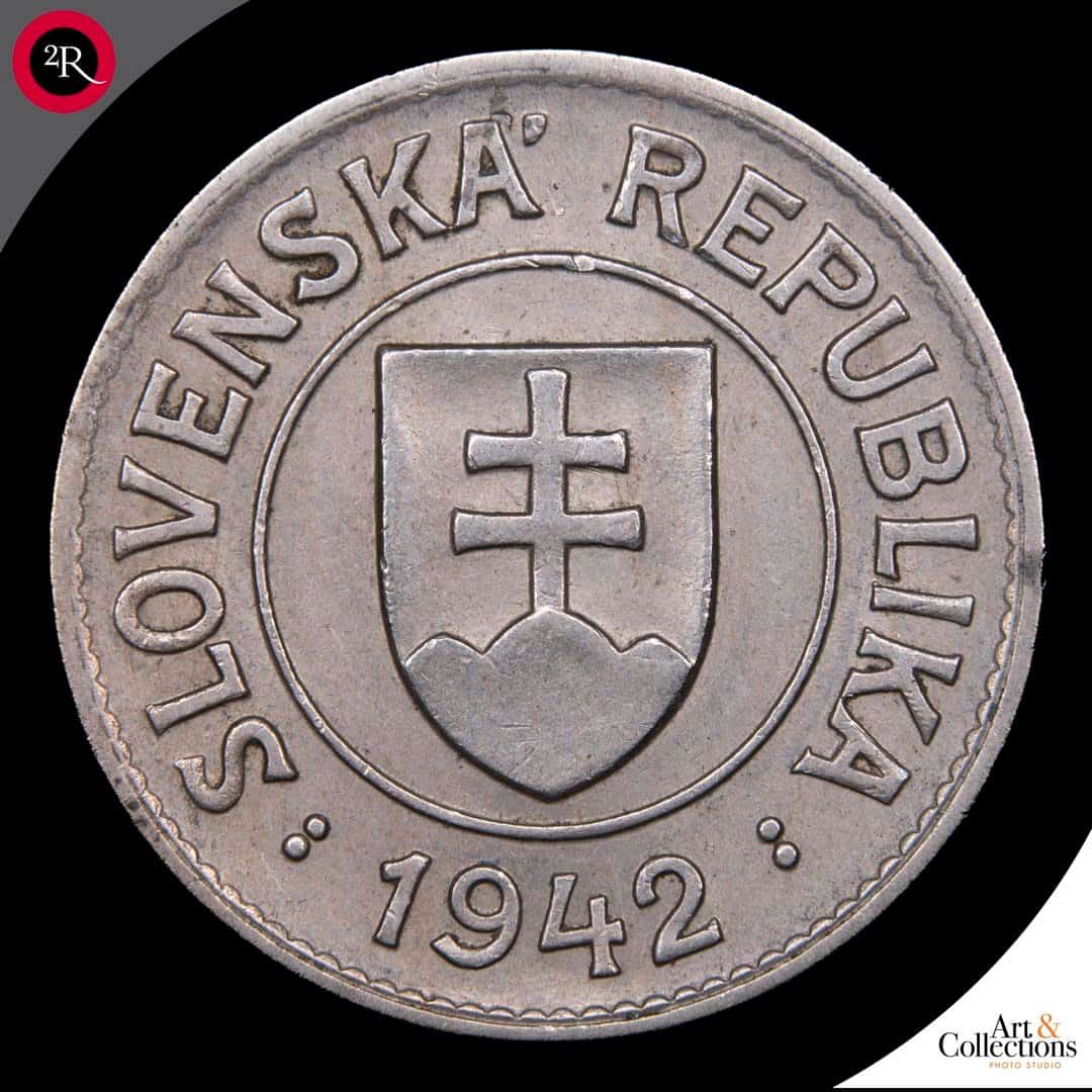 ESLOVAQUIA 1942 1 KORUNA