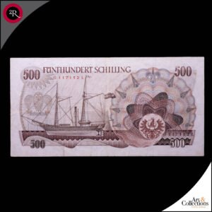 AUSTRIA 500 SCHILLINGS 1966