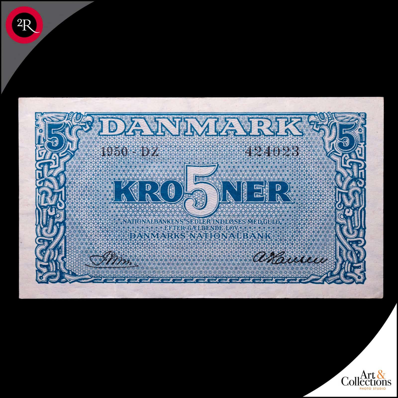 DINAMARCA 1950 5 KRONOR