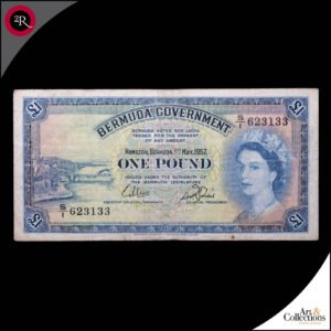 BERMUDA 1 POUND 1957