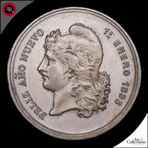 BUENOS AIRES FABRICA DE MEDALLAS ORZALI Y BELLA GAMBA Y CIA 1895