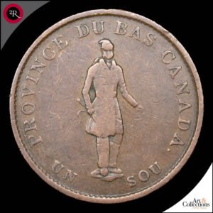 CANADA 1/2 PENNY 1837