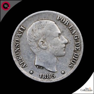 FILIPINAS ESPAÑOLAS 10 CENTAVOS 1885