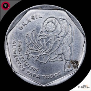 BRASIL 25 CENTAVOS 1995 (FAO)