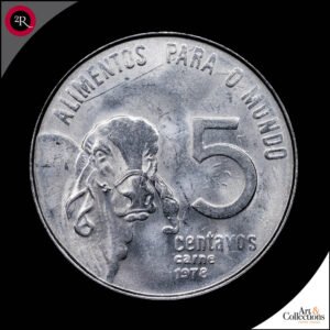 BRASIL 5 CENTAVOS 1978 (FAO)