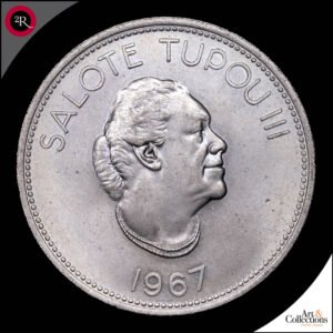 TONGA 1967 50 SENITI