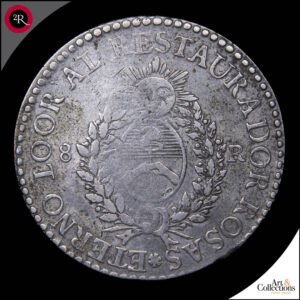 LA RIOJA ARGENTINA 1838 8 REALES