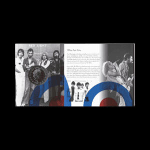 BLISTER DE INGLATERRA «THE WHO» CON MONEDA INCLUIDA 5 POUNDS 2021