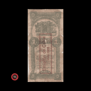 TUCUMAN ARGENTINA 1 PESO 1923 (TITULO DE DEUDA PUBLICA)