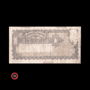 ARGENTINA (BILLETES MACROS) 50 CENTAVOS 1900 BOT#1402 COL# 308b