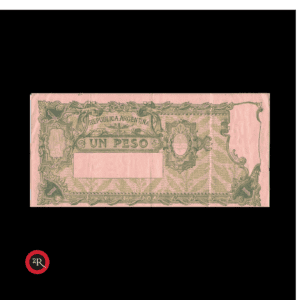 ARGENTINA 1 PESO 1931 (CAJA DE CONVERSION) BOT# 1562 COL#355