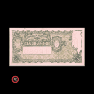 ARGENTINA 1 PESO 1936 (PROGRESO) BOT#1814 COL# 409b