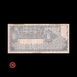 ARGENTINA 50 PESOS 1930 (CAJA DE CONVERSION) BOT#1663 COL#383g