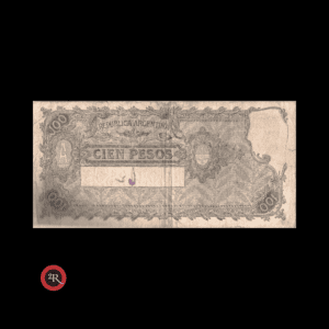 ARGENTINA 100 PESOS 1941 (PROGRESO) BOT#1897 COL#436d