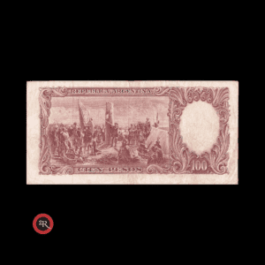 ARGENTINA 100 PESOS 1947 BOT#2034 COL#488b