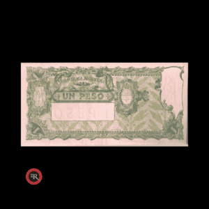 ARGENTINA 1 PESO 1927 (CAJA DE CONVERSION) BOT#1557 COL#354b