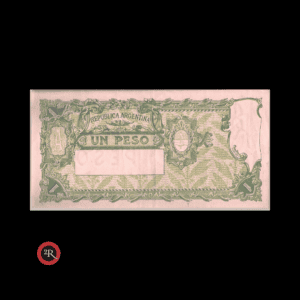 ARGENTINA 1 PESO 1928 (CAJA DE CONVERSION) BOT#1558 COL#354c