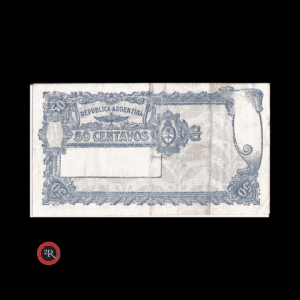 ARGENTINA 50 CENTAVOS 1920 (CAJA DE CONVERSION) BOT#1523 COL#345c