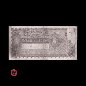 ARGENTINA 500 PESOS 1929 (CAJA DE CONVERSION) BOT#1699 COL#395c