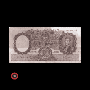 ARGENTINA 1000 PESOS 1959 BOT#2146 COL#532a