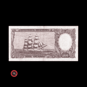 ARGENTINA 1000 PESOS 1959 BOT#2146 COL#532a