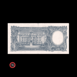 ARGENTINA 500 PESOS 1960 BOT#2108 COL#517a