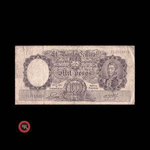 ARGENTINA 1000 PESOS 1953 BOT#2135 COL#527b