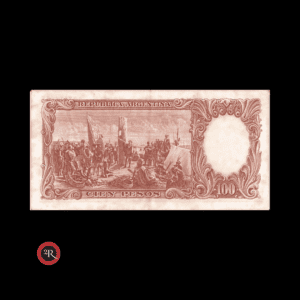 ARGENTINA 100 PESOS 1966 BOT#2073a COL#503c